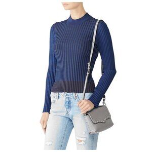 !! Dreyden Midnight Danae Ribbed Sweater sz M